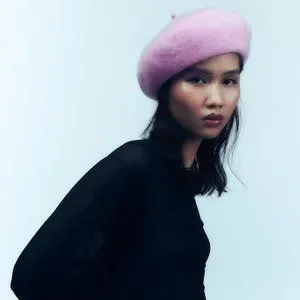 Zara | Accessories | Nwt Zara 0 Wool Beret Light Mauve  display picture 1